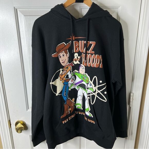 Toy Story Buzz Woody Movie Sweatshirt Size Small NWT Boohoo Men RARE. - Picture 1 of 8